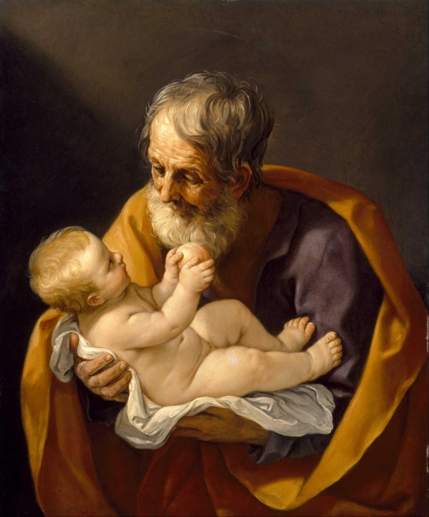 Joseph and the Christ Child, Guido Reni